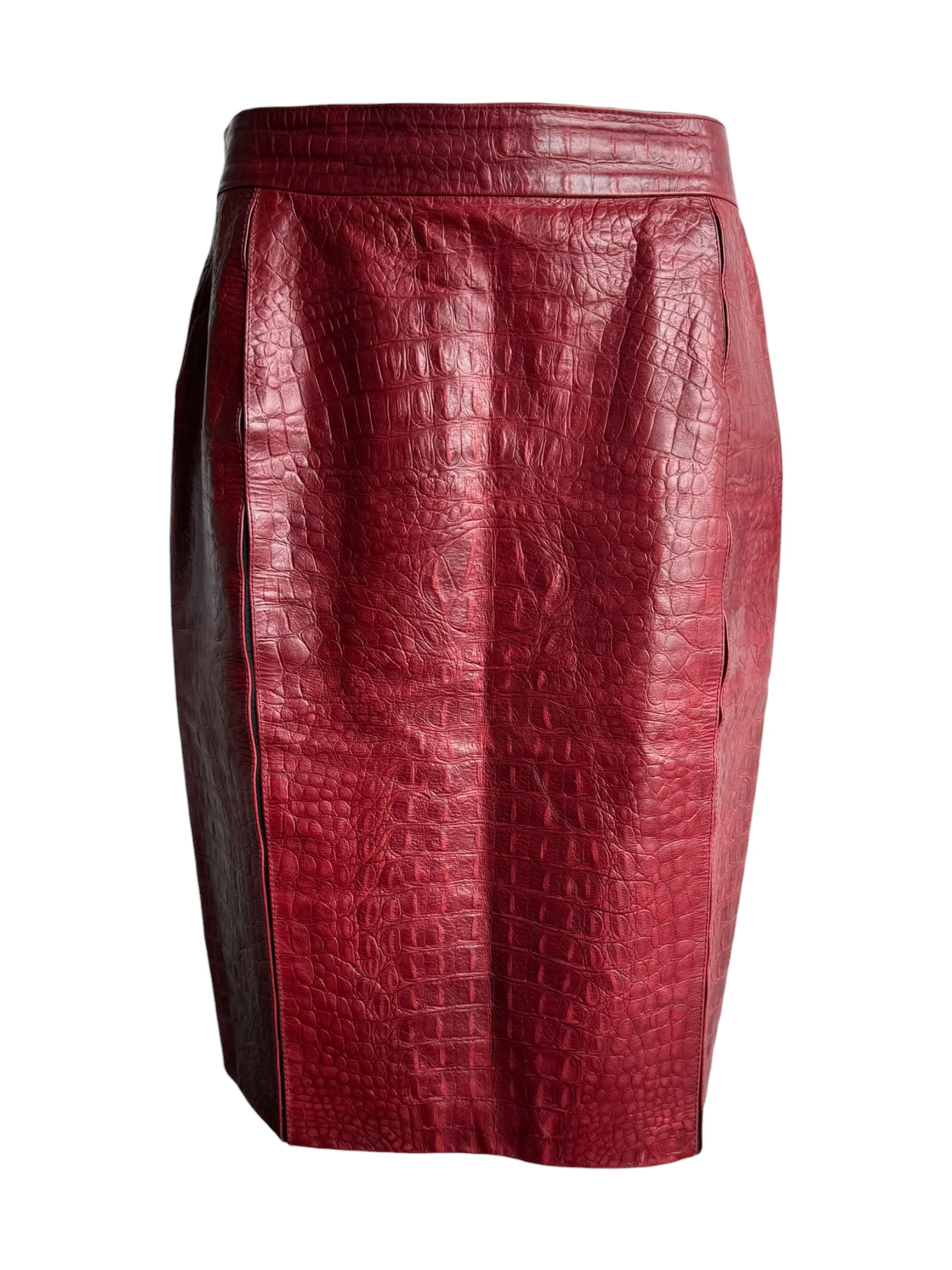 Roberto Cavalli F/W 2000 Crocodile Leather Set
