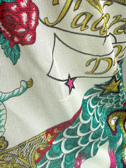 Christian Dior S/S 2004 Gispy Gitane Tattoo Cardigan