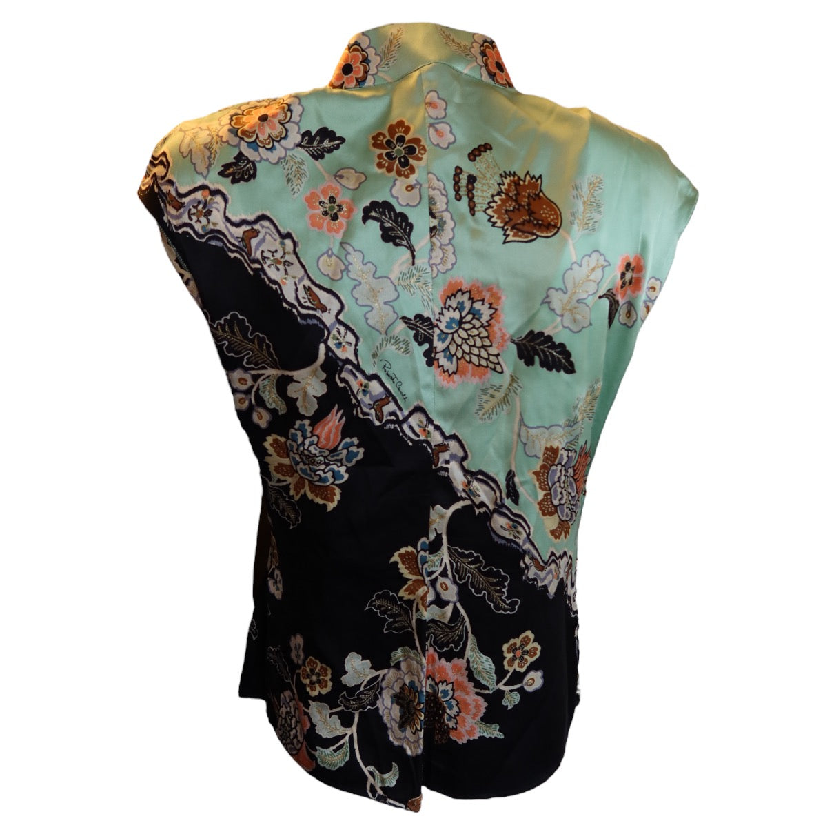 Roberto Cavalli S/S 2003 Chinoiserie Top