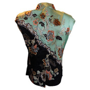 Roberto Cavalli S/S 2003 Chinoiserie Top