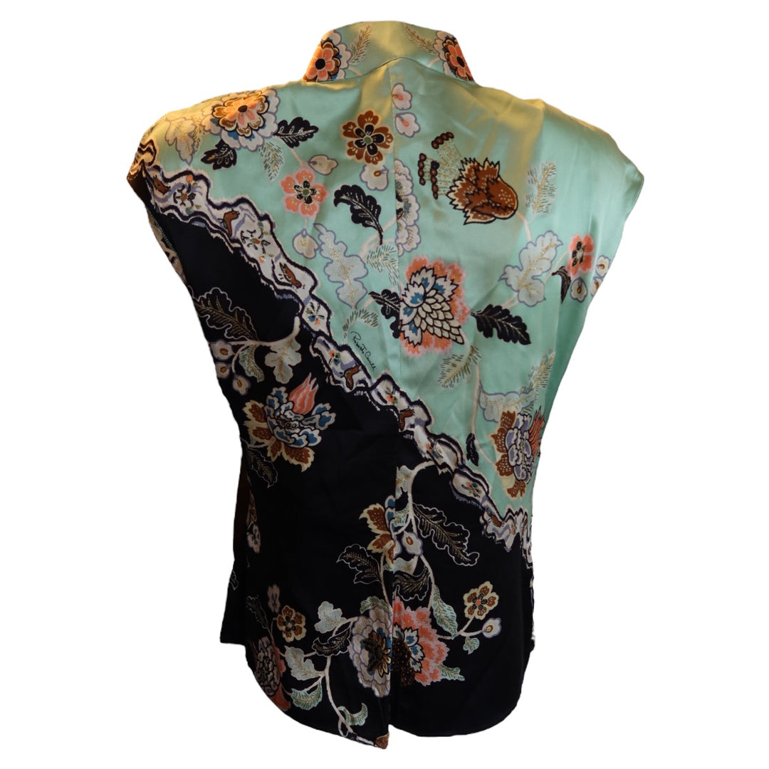 Roberto Cavalli S/S 2003 Chinoiserie Top