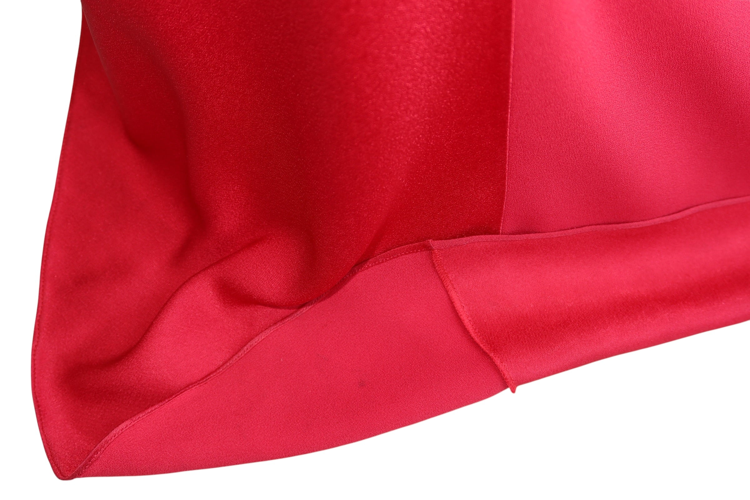 Christian Dior F/W 2004 by John Galliano Red Bias Flare Evening Gown