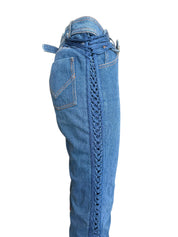 Christian Dior F/W 2002 Embroidery Jeans