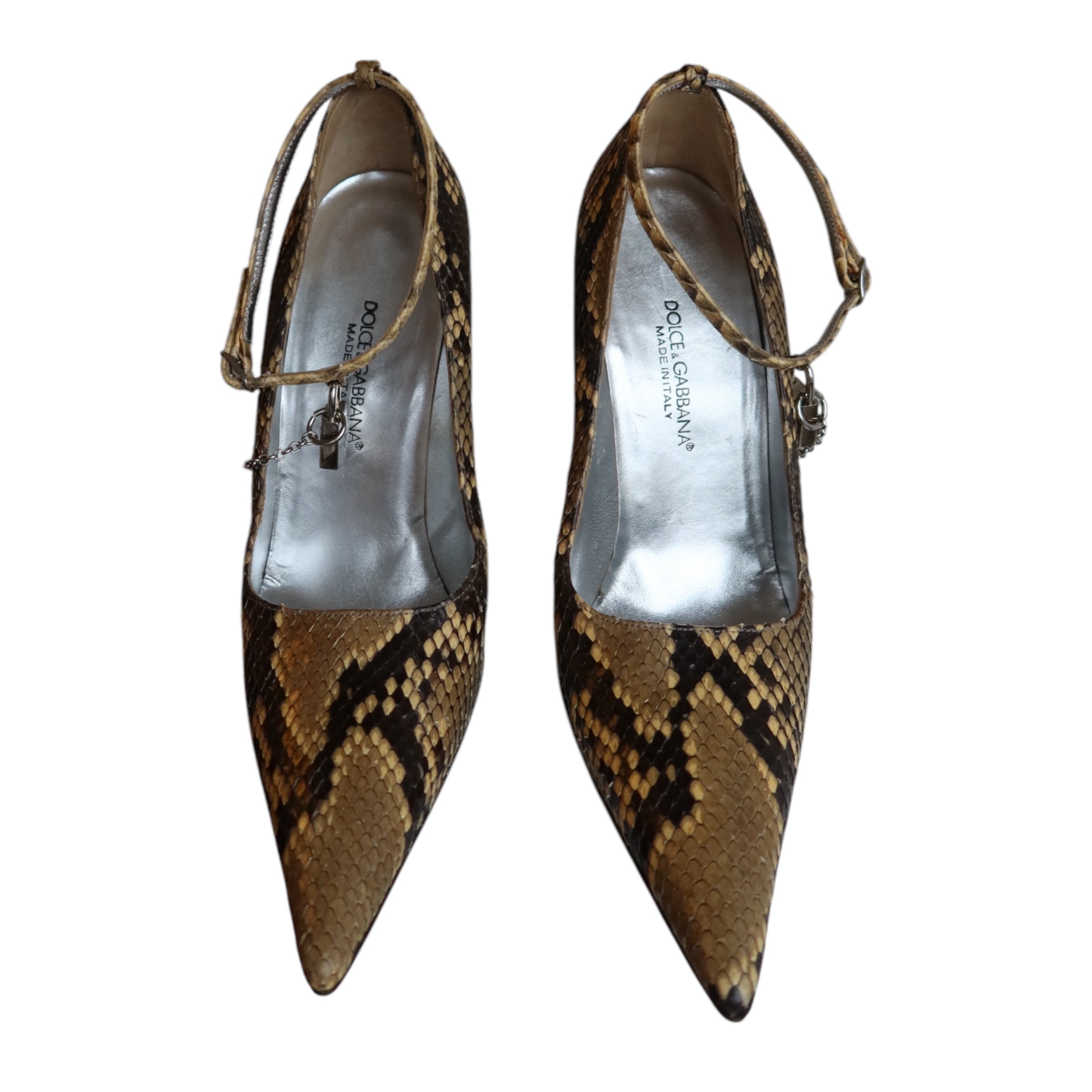 Dolce & Gabbana 2000s Snake Heels