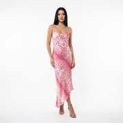Roberto Cavalli S/S 2001 Maxi Leopard Silk Dress