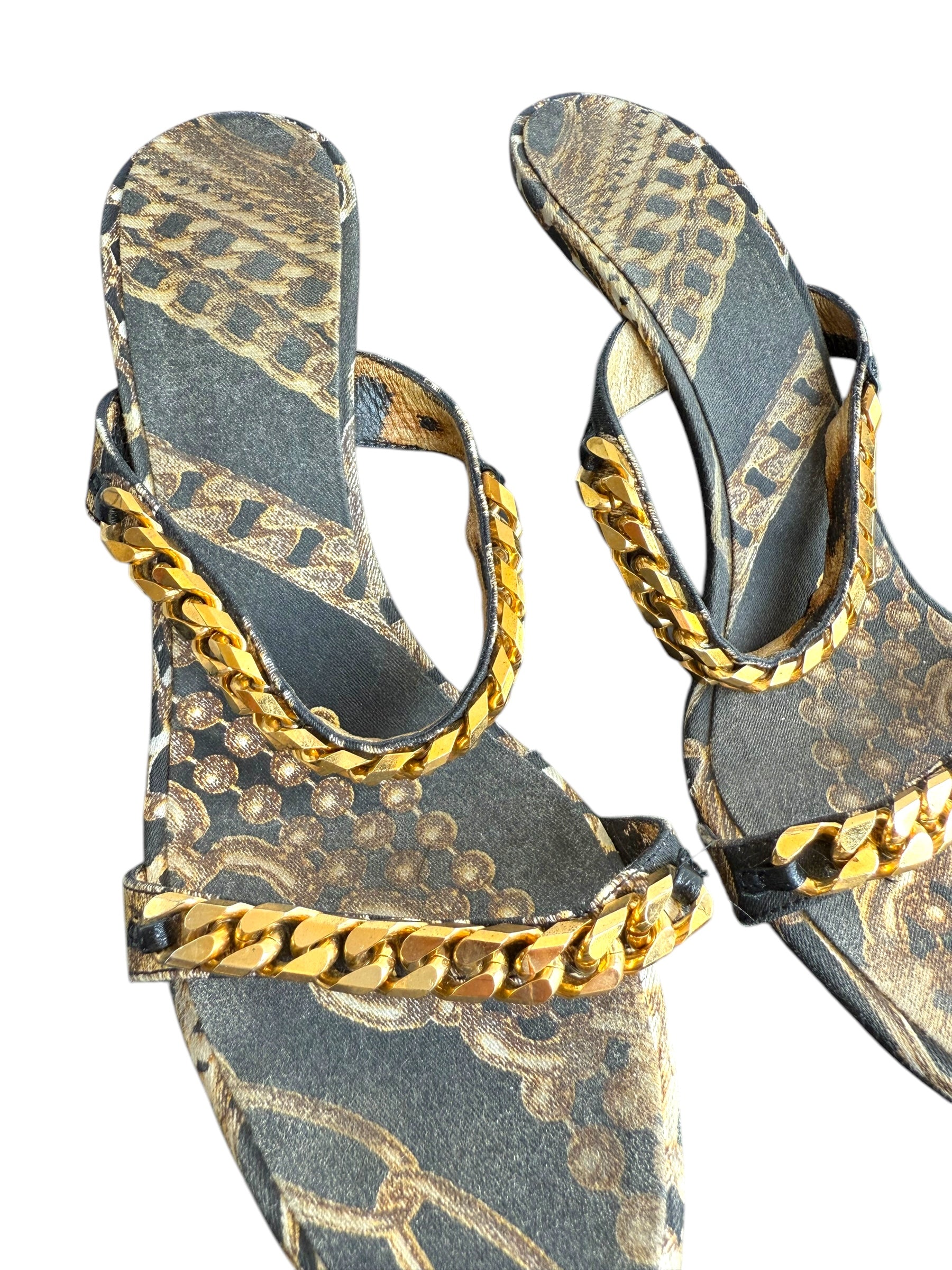 Roberto Cavalli F/W 2003 Chain heels