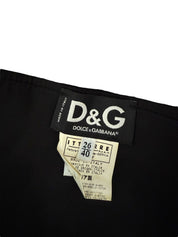 Dolce & Gabbana D&G F/W 2002 Corduroy Bustier Top