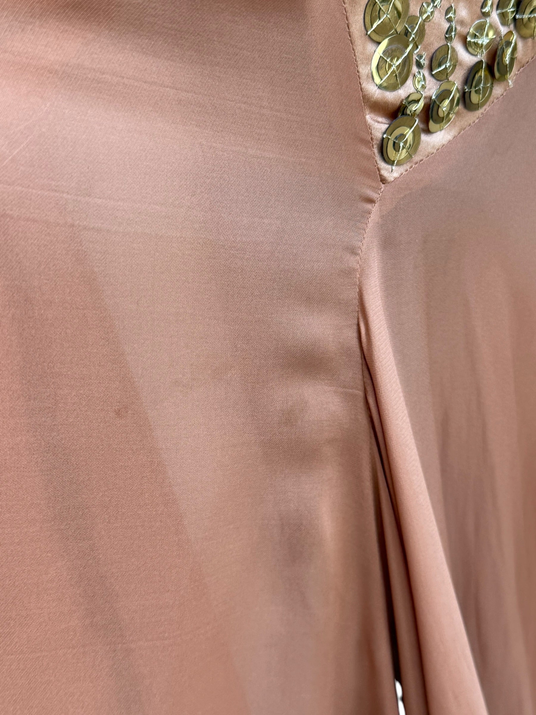 Roberto Cavalli S/S 2004 Embellished Silk Dress