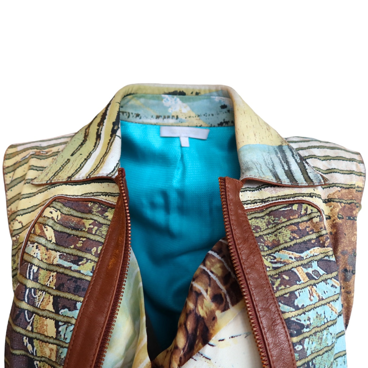 Roberto Cavalli S/S 2002 Lion Silk Set