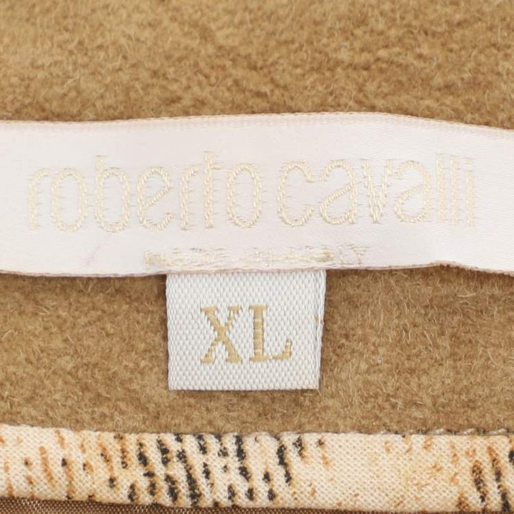 Roberto Cavalli S/S 2003 Tattoo Tiger Suede Skirt