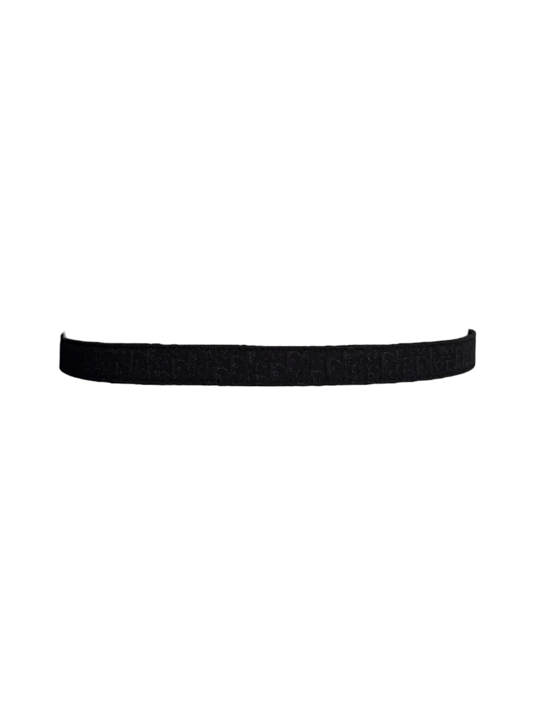 Christian Dior All Over Logo CD Buckle