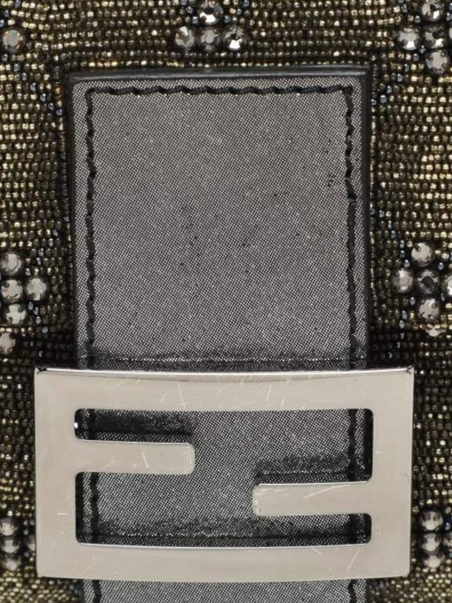 Fendi Mama Baguette Beaded Bag