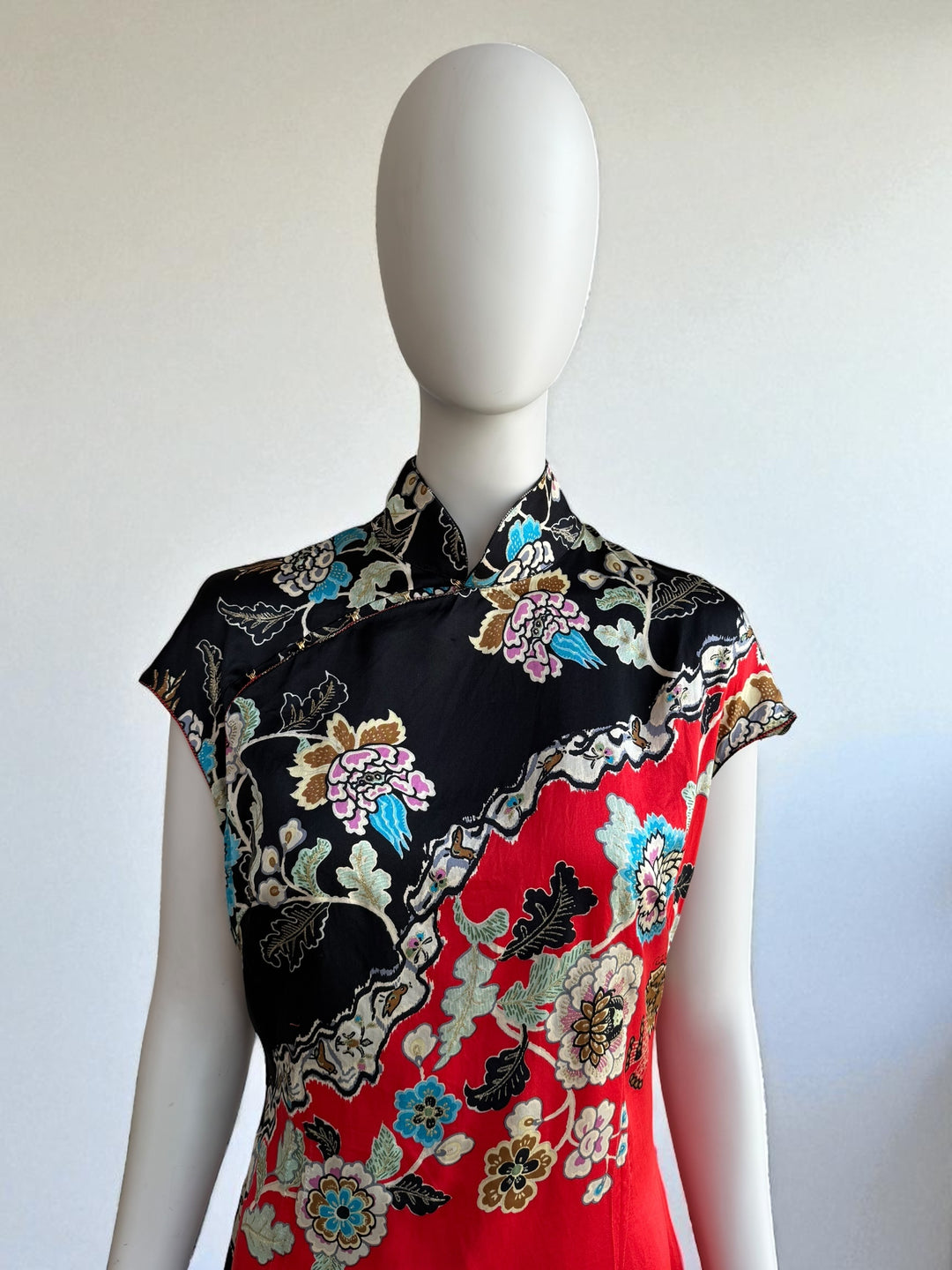 Roberto Cavalli S/S 2003 Cheongsam Dress
