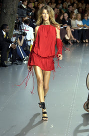 Dolce & Gabbana S/S 2003 Red Mini Dress