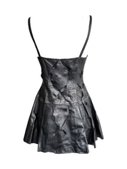 Versus Versace Leather Mini Dress