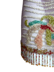 Roberto Cavalli S/S 2000 Beaded Embellished Wrap Skirt