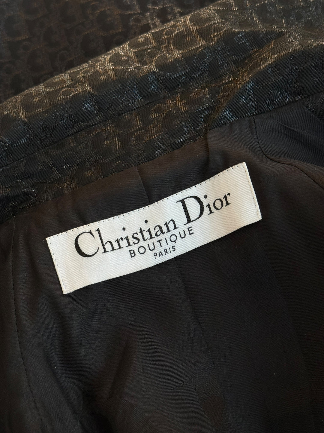 Christian Dior S/S 2005 Logo Trenchcoat