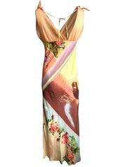 Jean Paul gaultier S/S 2001 Maxi Silk Dress