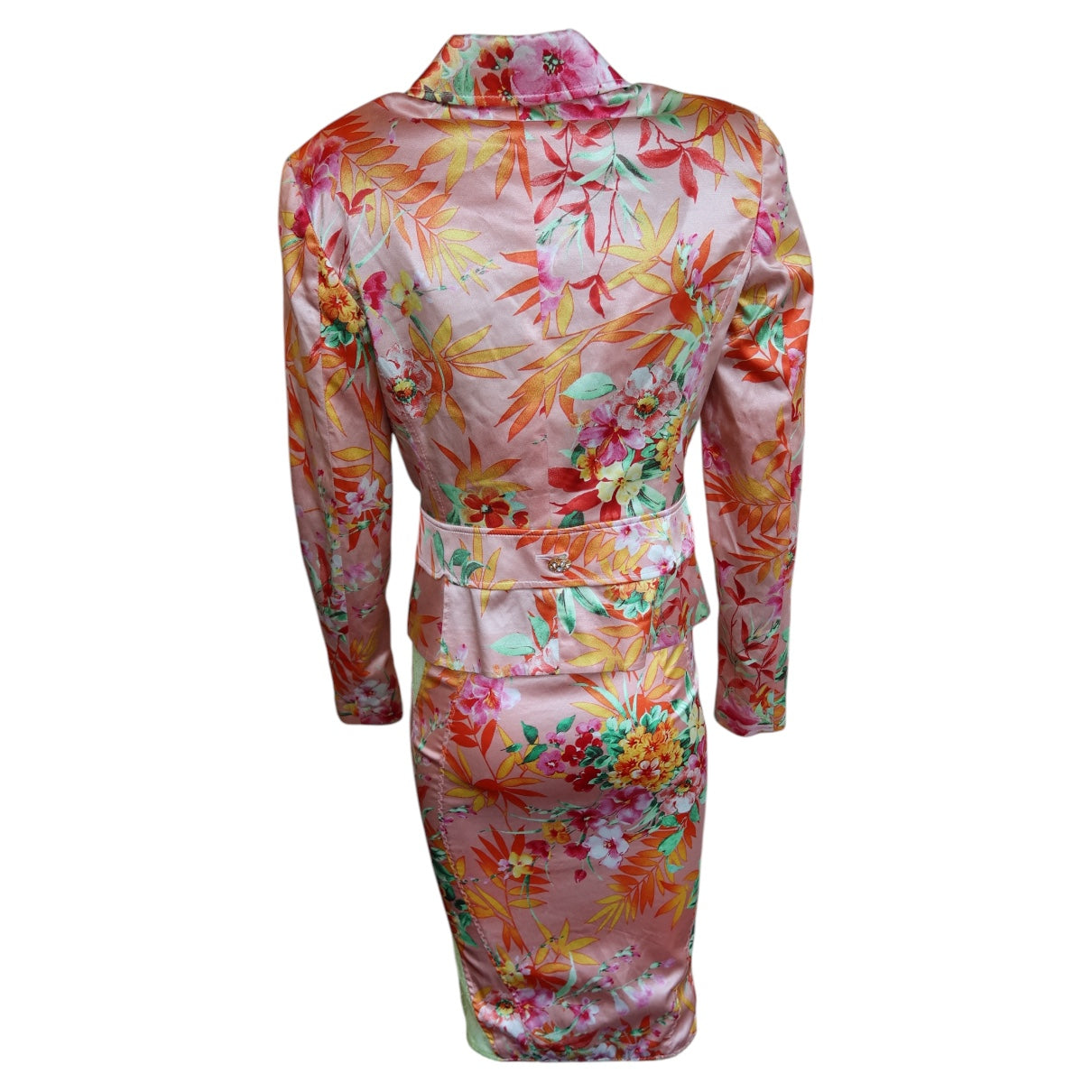 D&G 2005 floral blazer and skirt