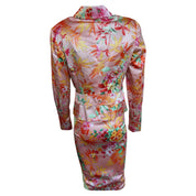 D&G 2005 floral blazer and skirt