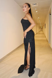 John Galliano S/S 2002 Formula 1 Silk Print Slip Maxi Dress
