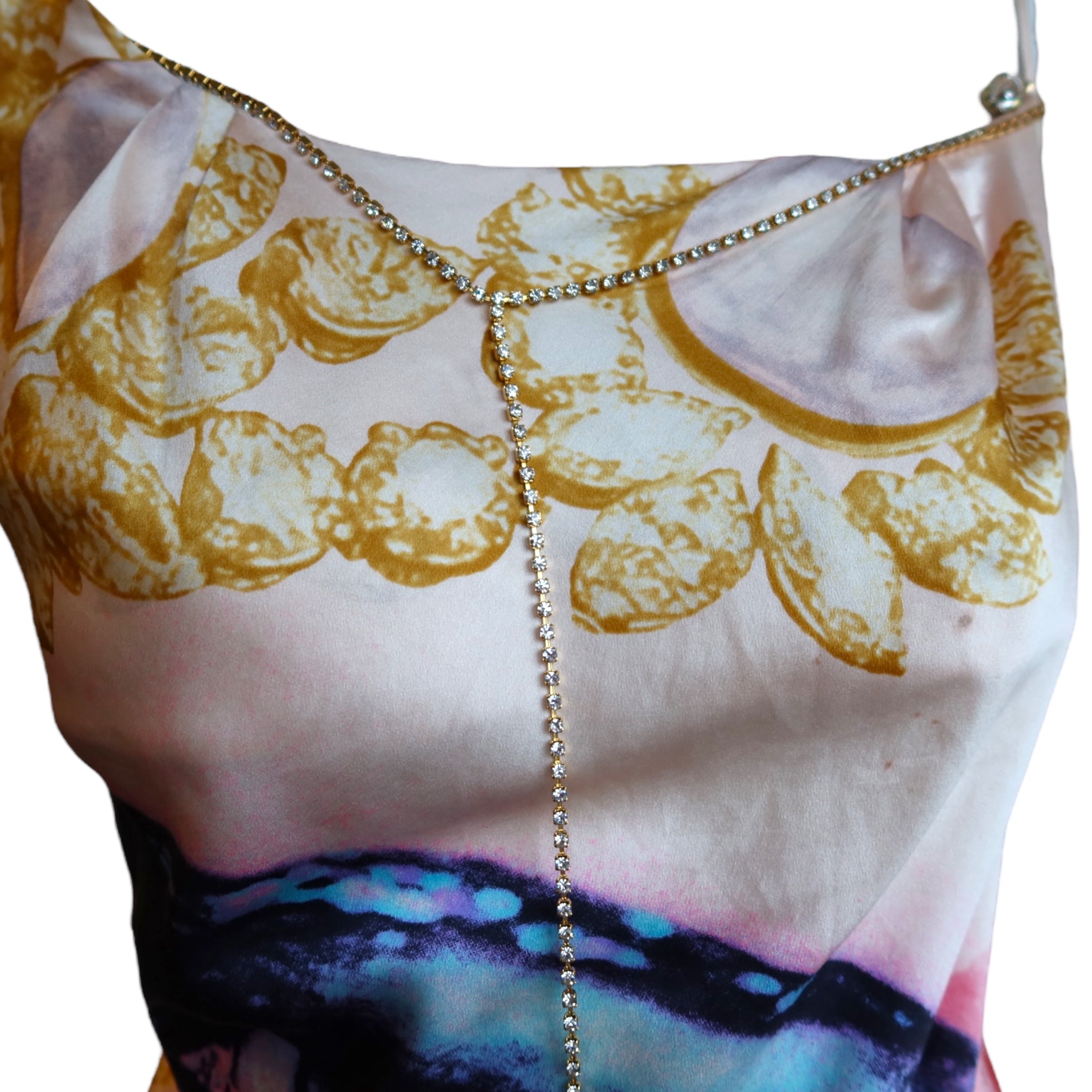 Roberto Cavalli S/S 2001 Liz Taylor Silk Dress - Bodychain