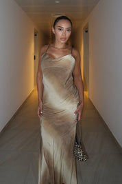 Roberto Cavalli S/S 2002 Silk gown