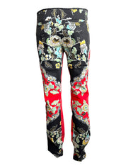 Roberto Cavalli S/S 2003 Cheongsam Jeans