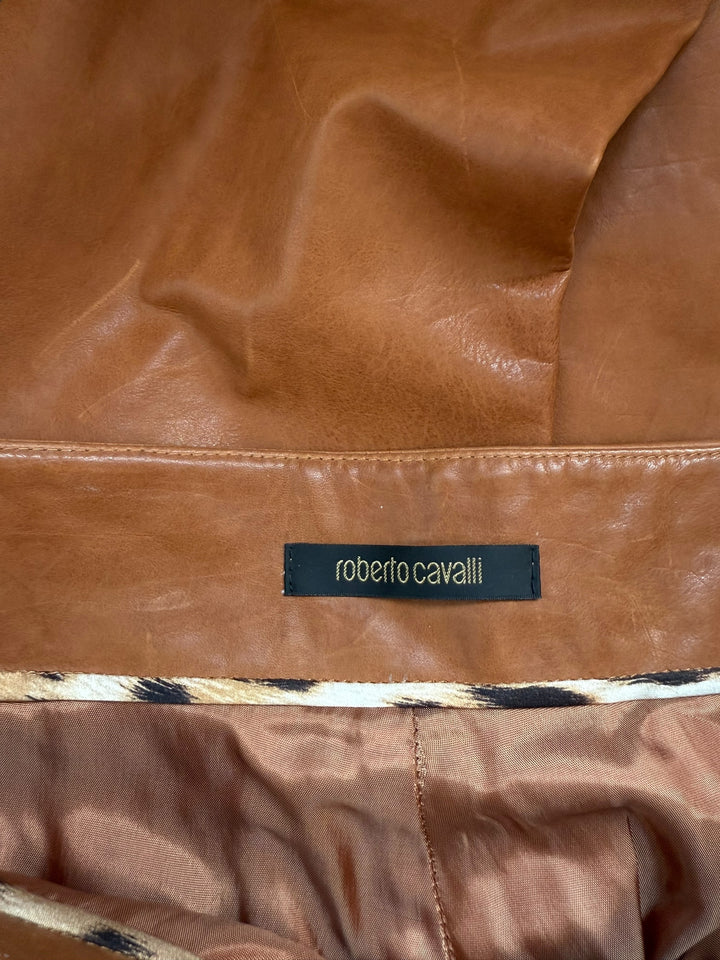 Roberto Cavalli Leather Pants