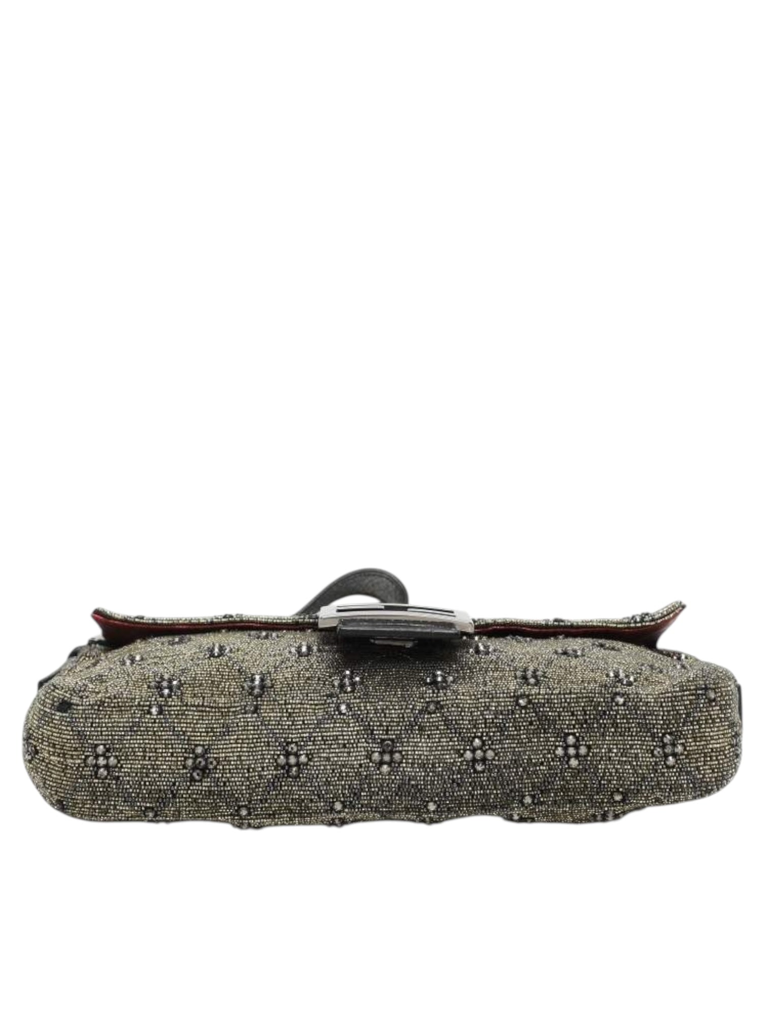Fendi Mama Baguette Beaded Bag