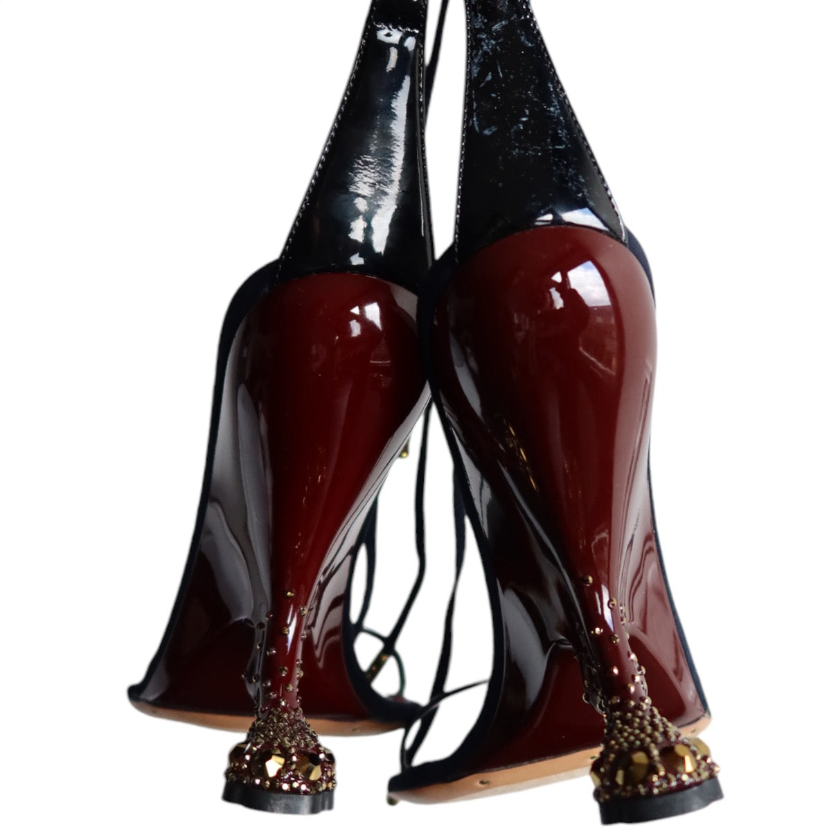 Louis Vuitton S/S 2011 Strappy Horse Leg Heels