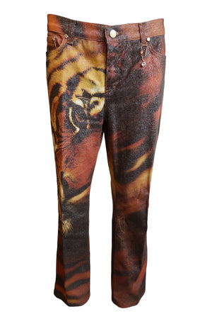 Roberto Cavalli F/W 2000 Savage Tiger Pants