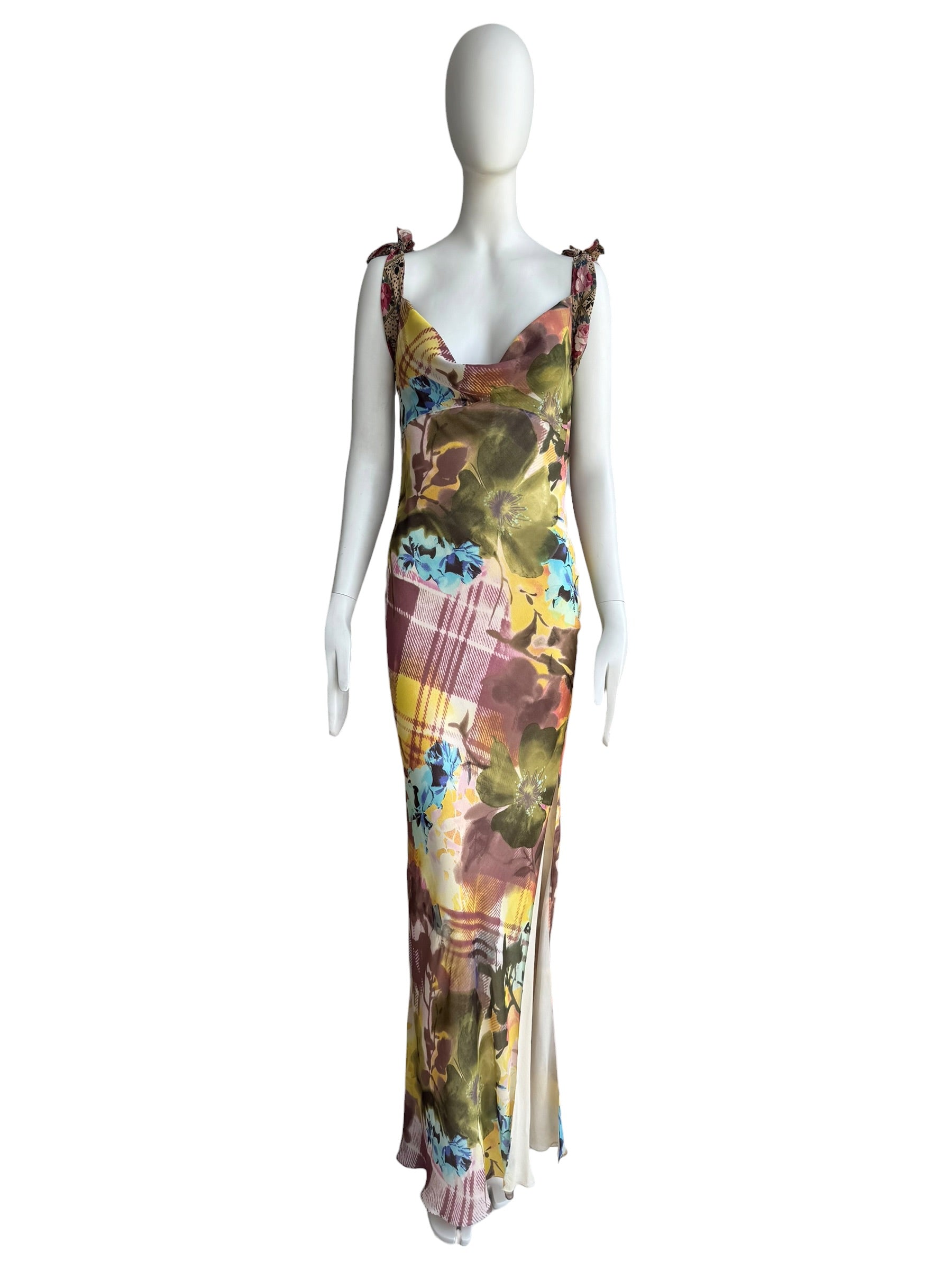 Christian Dior Fall/Winter 2001 bias-cut silk maxi dress
