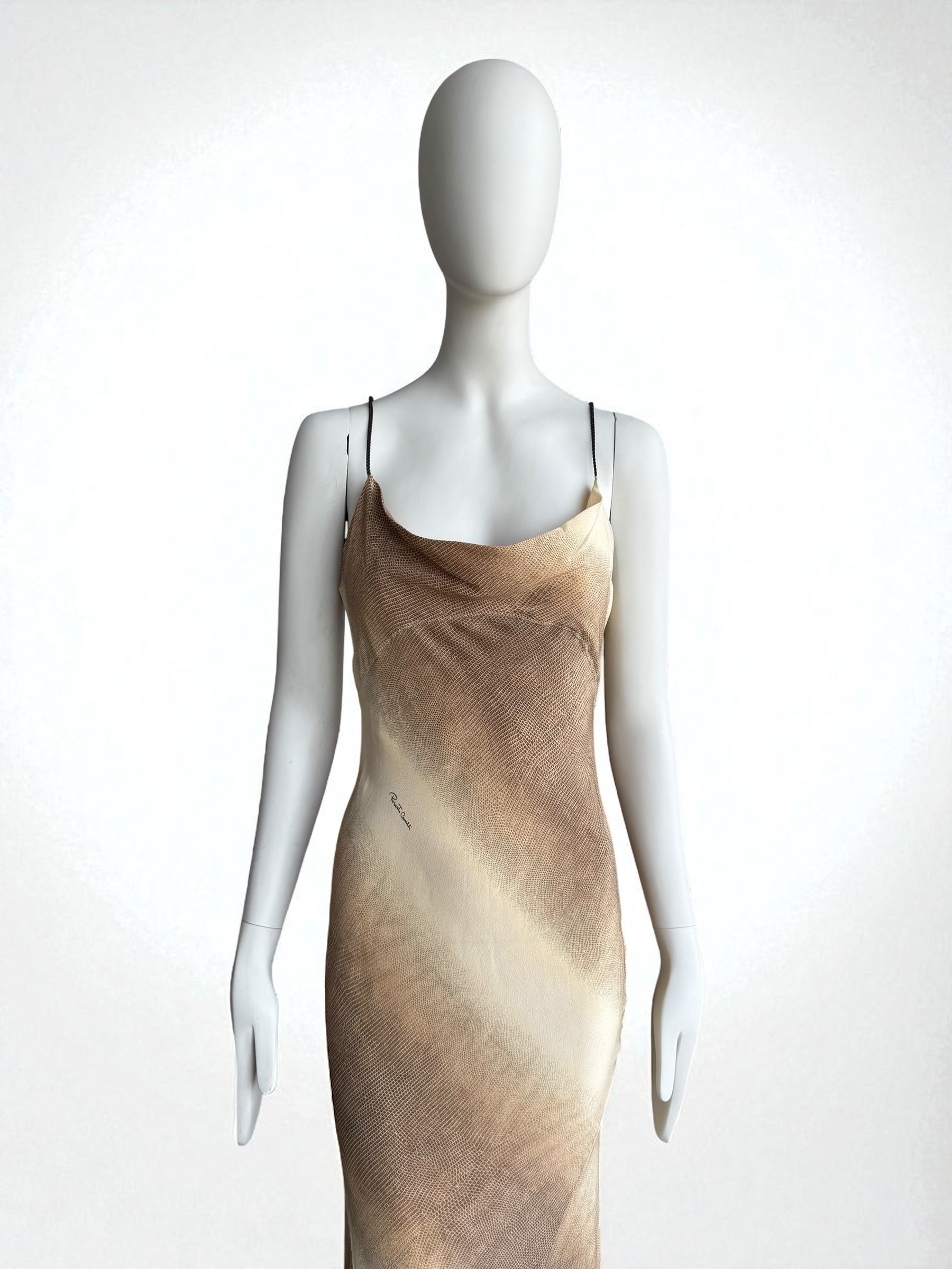 Roberto Cavalli S/S 2002 Silk gown
