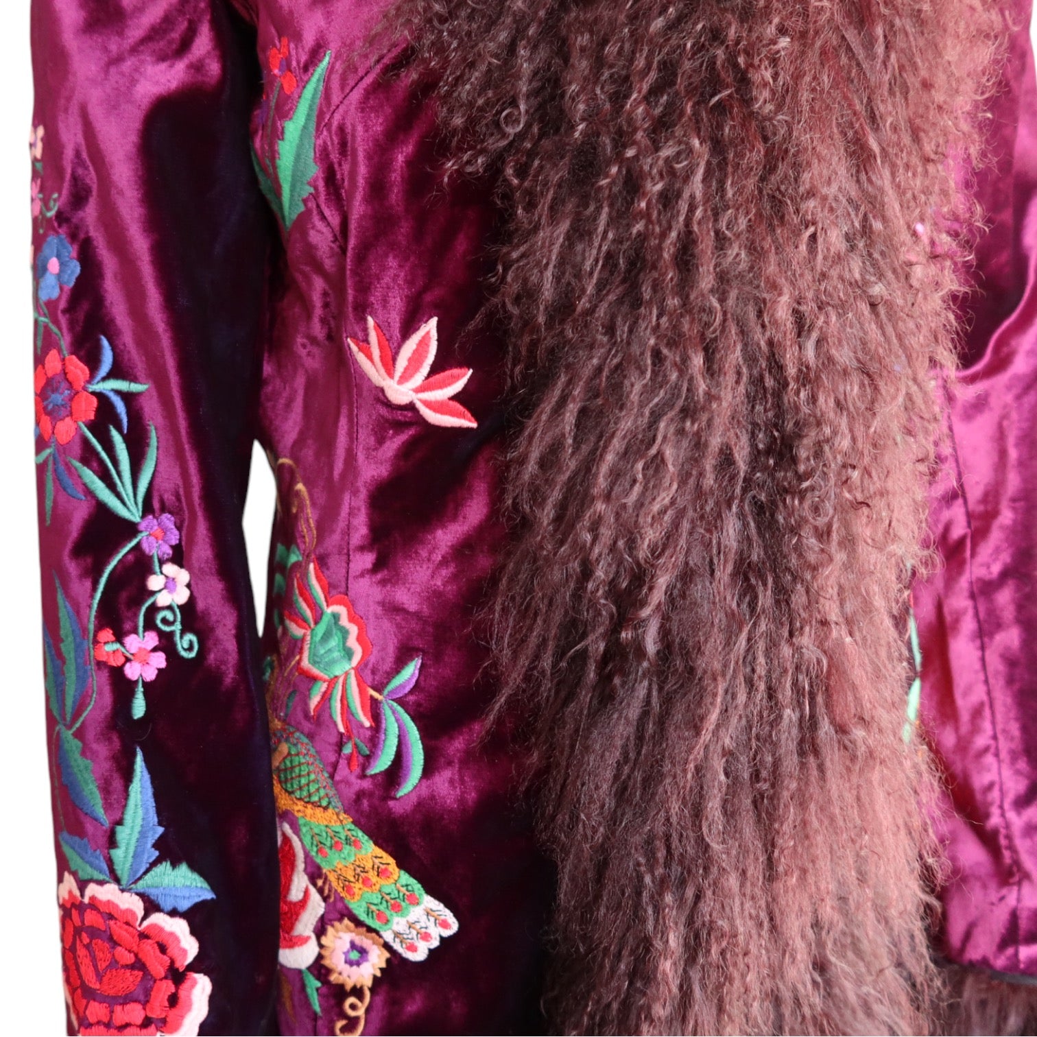 Dolce & Gabbana (D&G Line) Purple Velvet Jacket