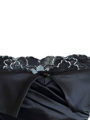 Dolce Gabbana Satin Lace Bra Corset