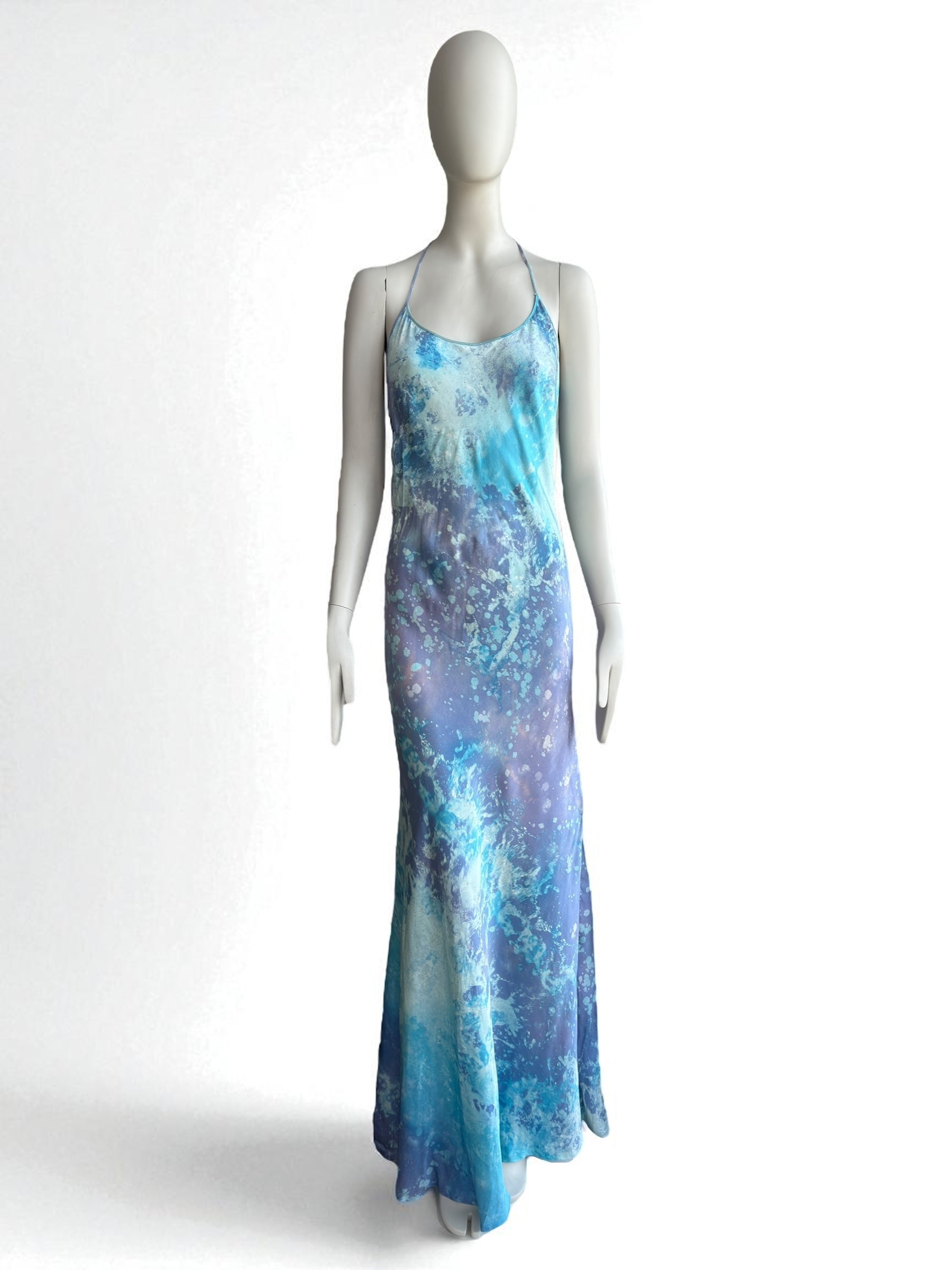 Roberto Cavalli S/S 1999 Silk Maxi Dress