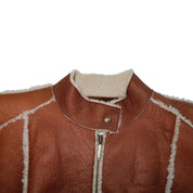 Christian Dior F/W 2002 Thin Lamb Shearling Jacket