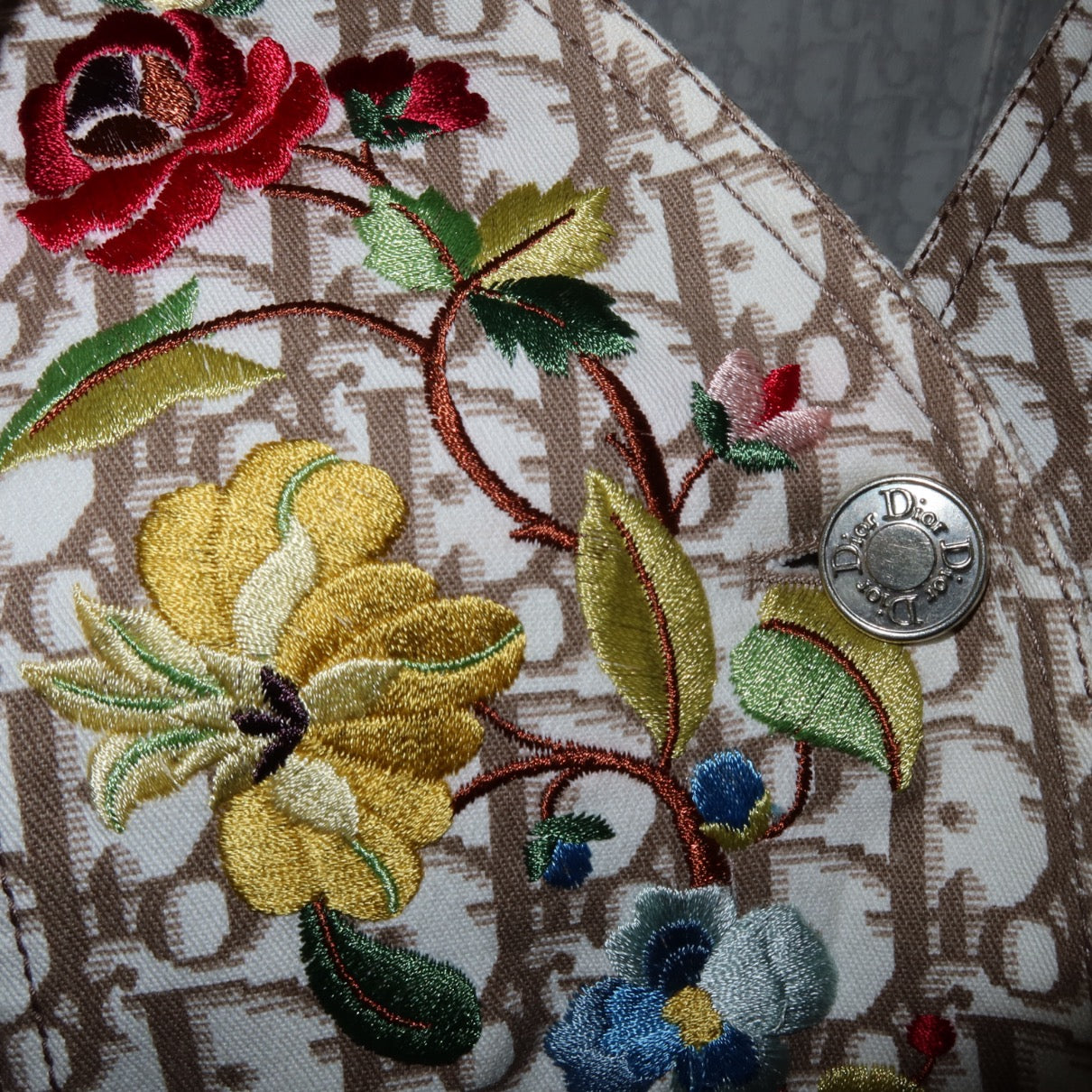 Christian Dior S/S 2005 By John Galliano embroidered Floral