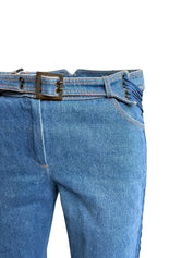Christian Dior F/W 2002 Embroidery Jeans