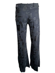 John Galliano S/S 2002 Formula 1 Silk Trousers