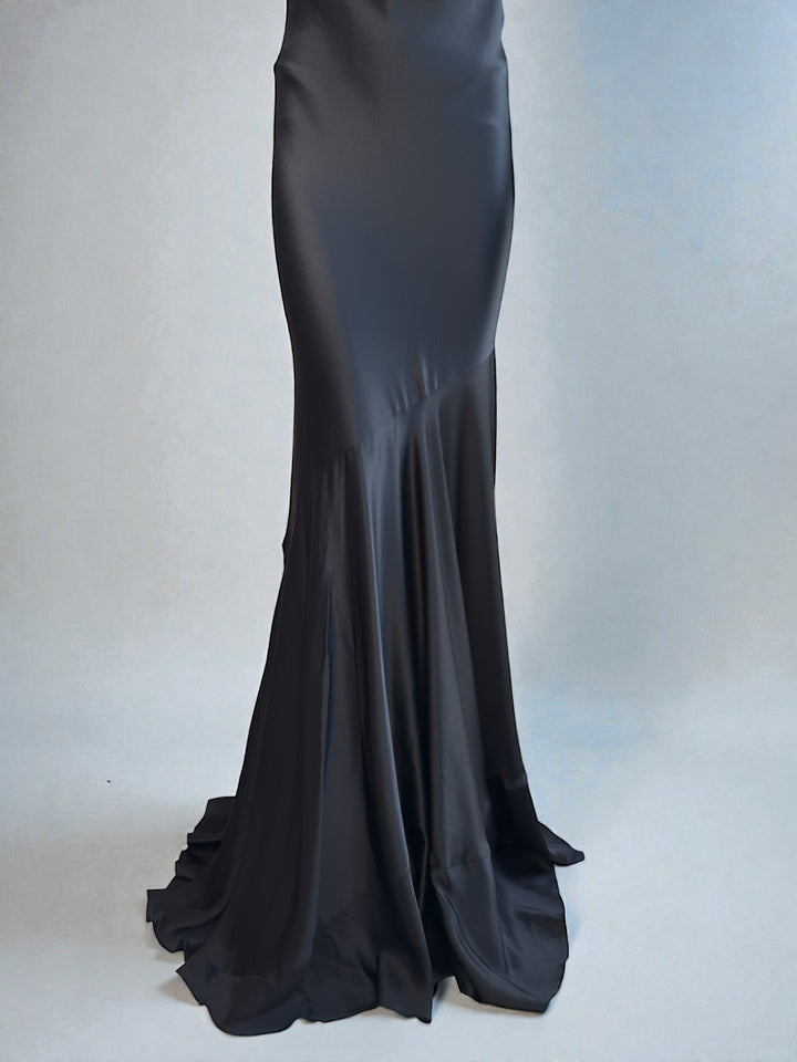 Alexander McQueen S/S 2004 “Deliverance” Corset Silk Evening Dress