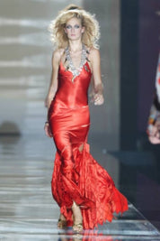 Roberto Cavalli S/S 2004 Maxi Silk Gown