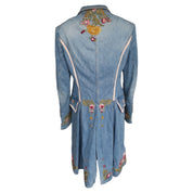 Roberto Cavalli S/S 2003 Embroidered Denim Jacket