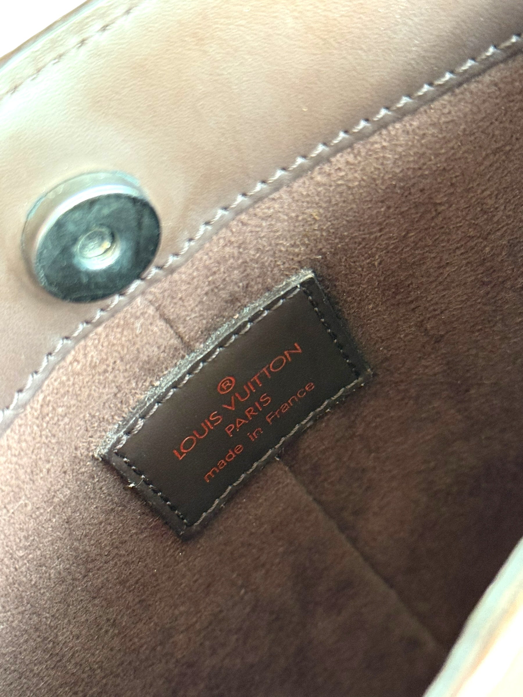 Louis Vuitton Demi Lune Epi Leather Pochette
