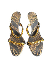 Roberto Cavalli F/W 2003 Chain heels
