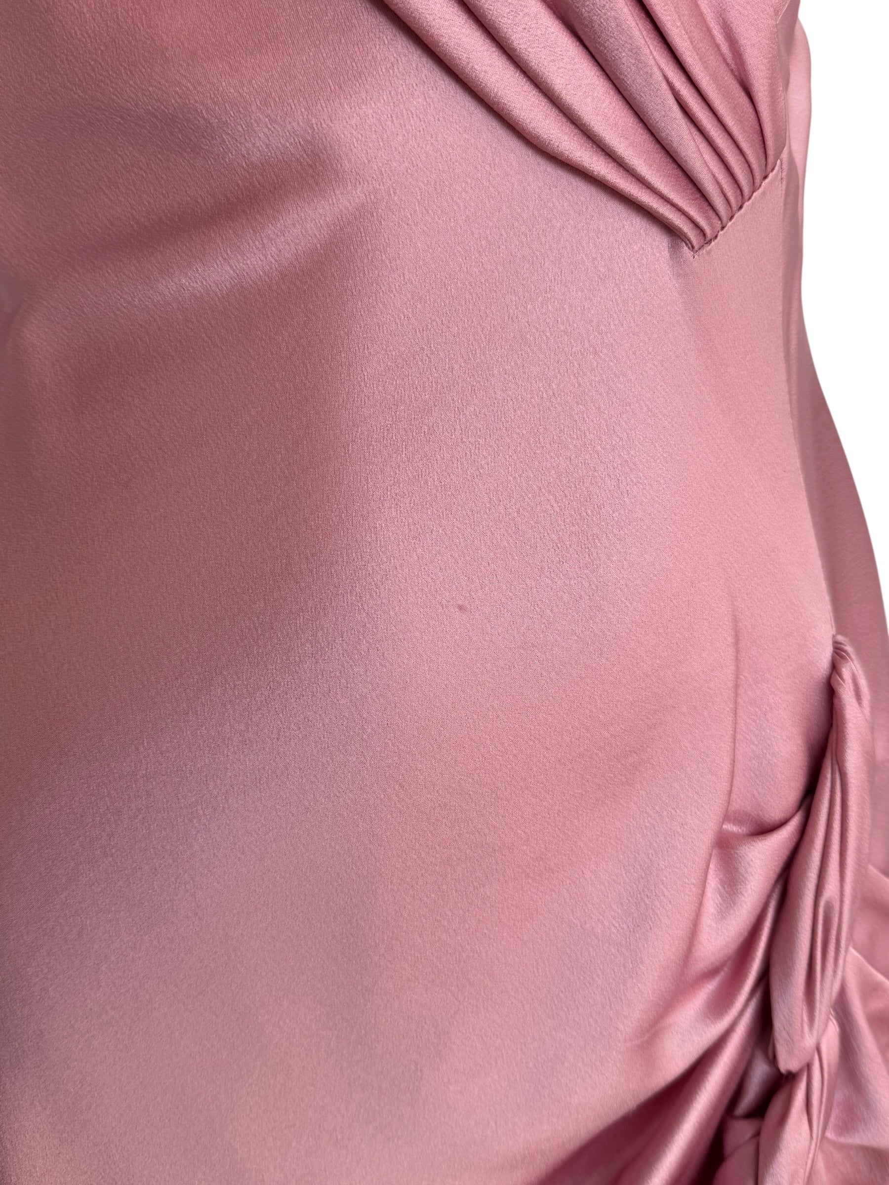 Christian Dior F/W 2003 Rose Pink Silk Gown