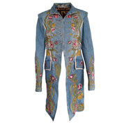 Roberto Cavalli S/S 2003 Embroidered Denim Jacket