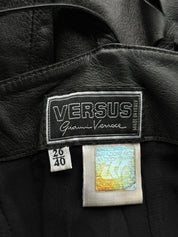 Versus Versace Leather Mini Dress