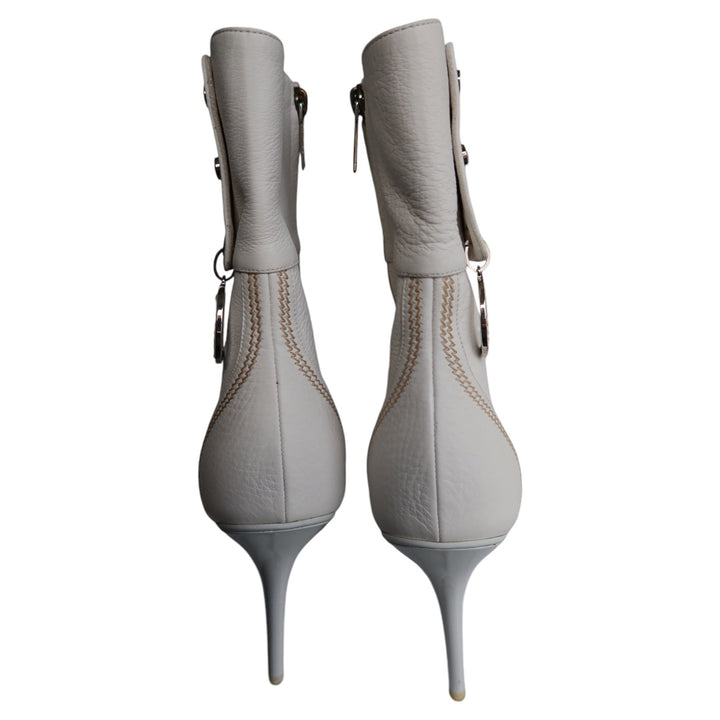 Christian Dior By John Galliano Embroidered Boots